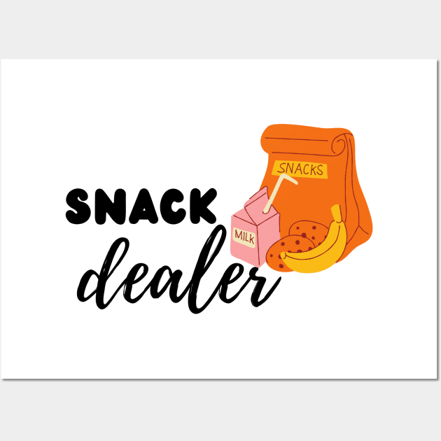 Snack Dealer Wall Art by Unicorns and Farts